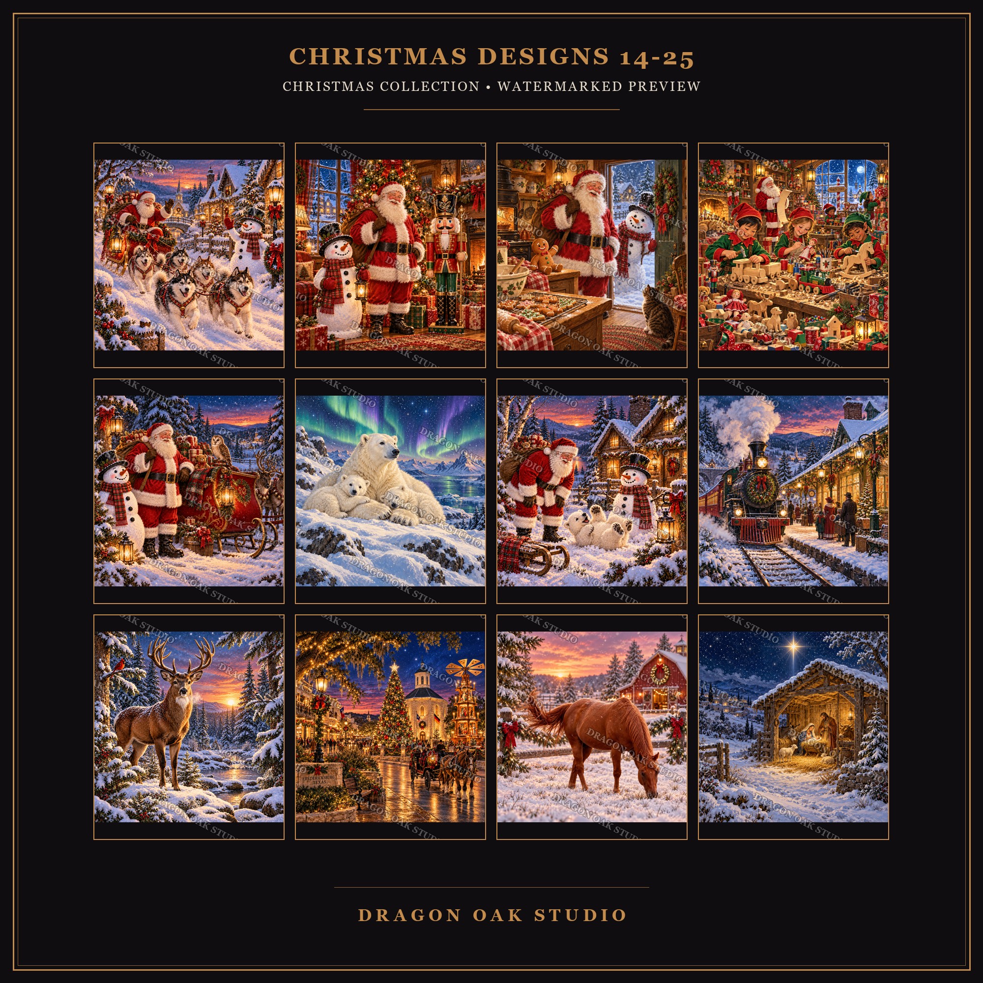 Christmas Master Bundle watermarked preview 2